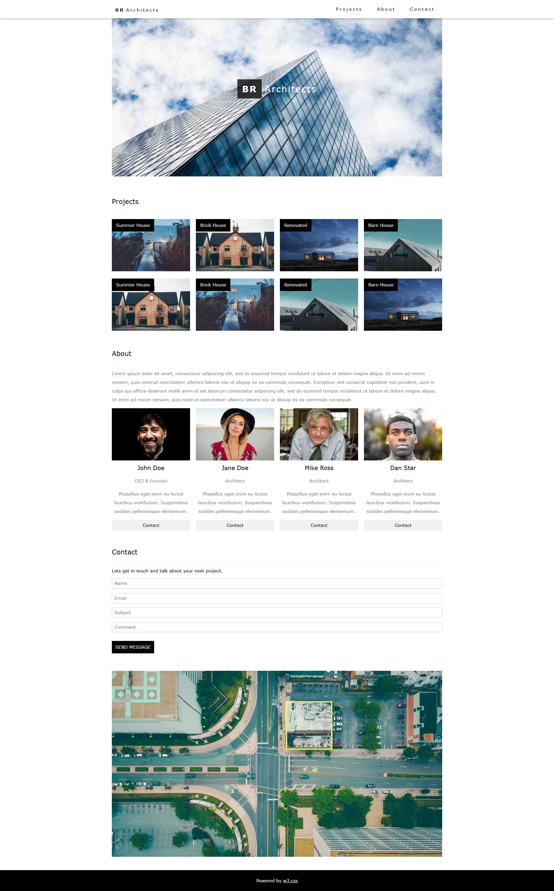 VisionOne - Modern landing page with responsive design and contemporary UI elements